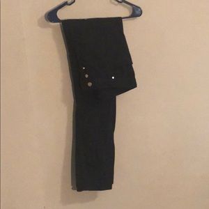 Slim fit black H&M pants